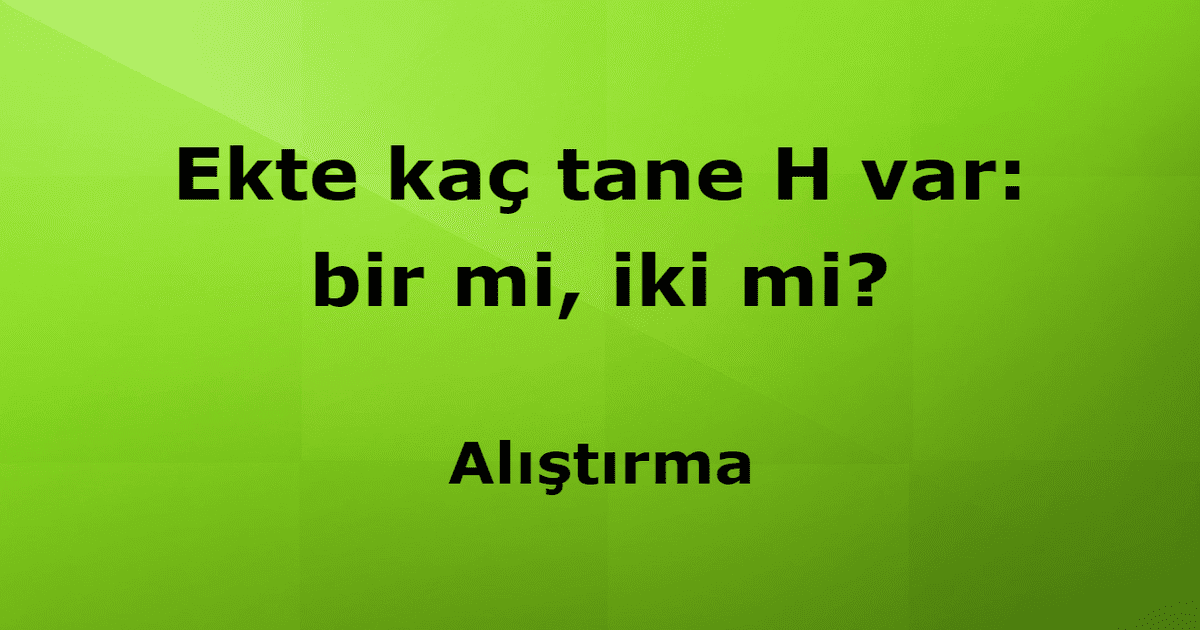 alıştırma 2