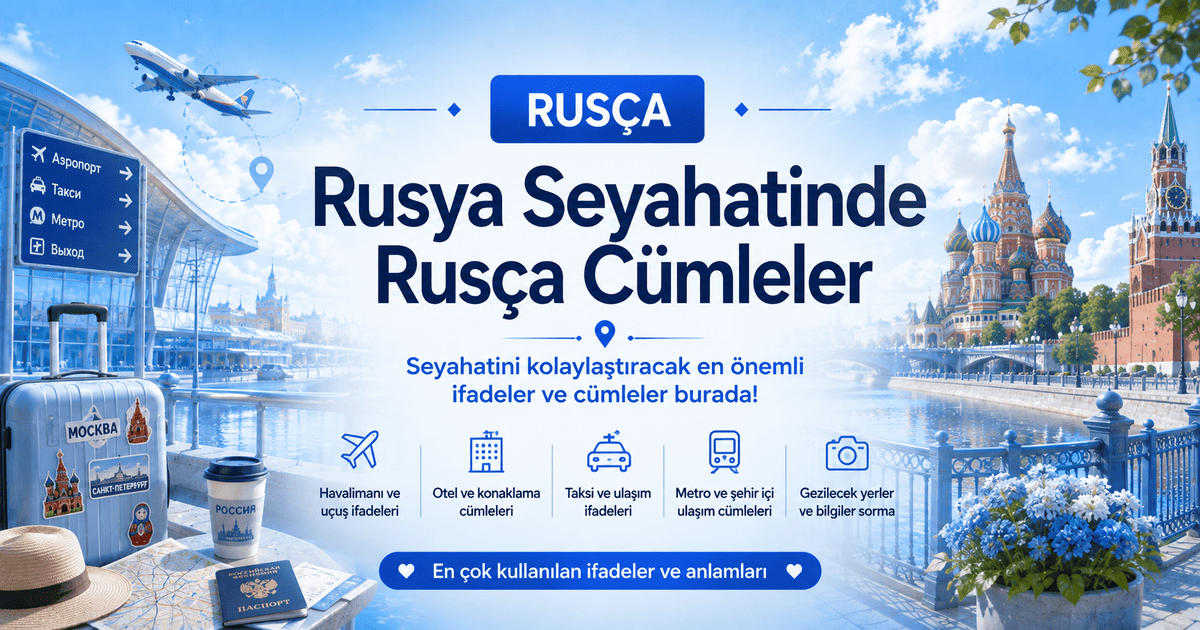rusya seyahatinde kullanılan rusça cümleler