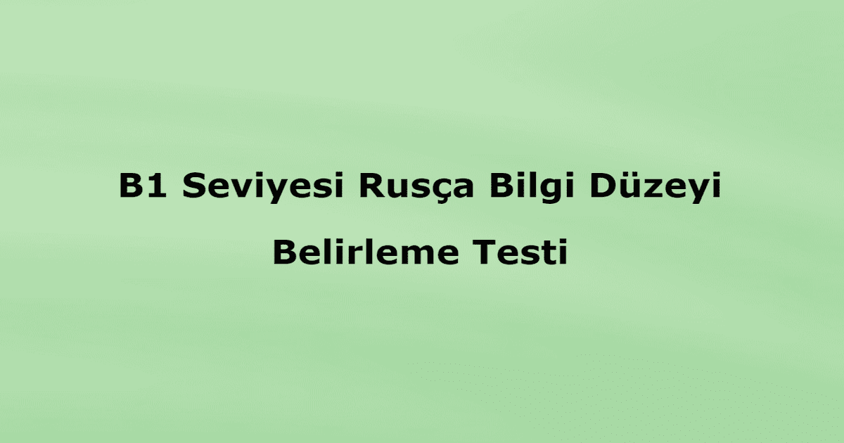 test b1